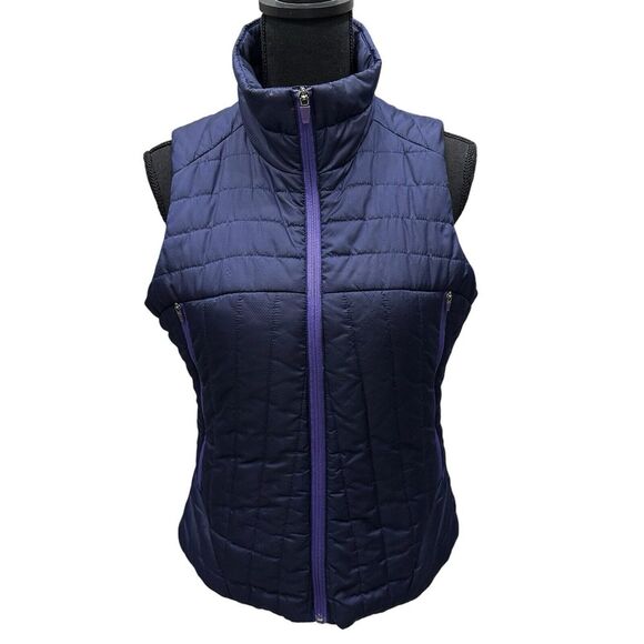 Merrell Womens Size Medium Purple Full Zip Vest Pockets - Picture 11 of 11